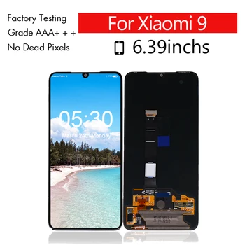 

10pcs/lot LCD for Xiaomi Mi 9 Display with Touch Digitizer Assembly for Xiaomi Mi 9 Screen Repair Free Shipping by DHL/EMS