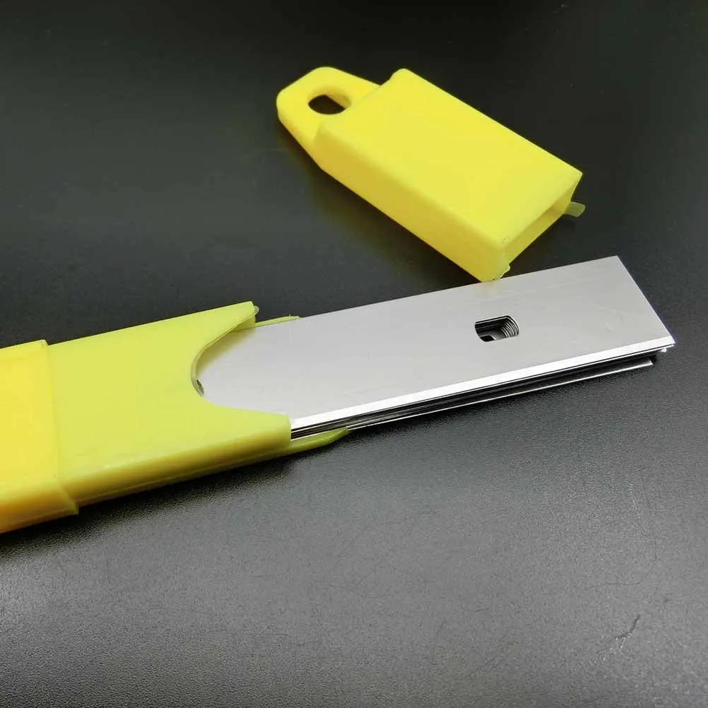 Us 13 23 39 Off 100pcs Scraper Blade Long Time Use High Carbon Steel High Quality Cleaning Tool Blade For Ceiling Aquarium Mirror Clean In Knives