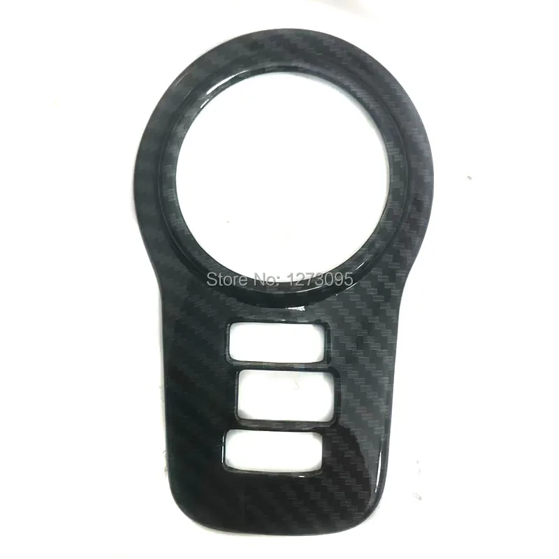 

For 2018 Jeep Grand Commander ABS Chrome Car left Middle Control Headlamps Adjustment Switch Sticker Cover Trim Car Accessories