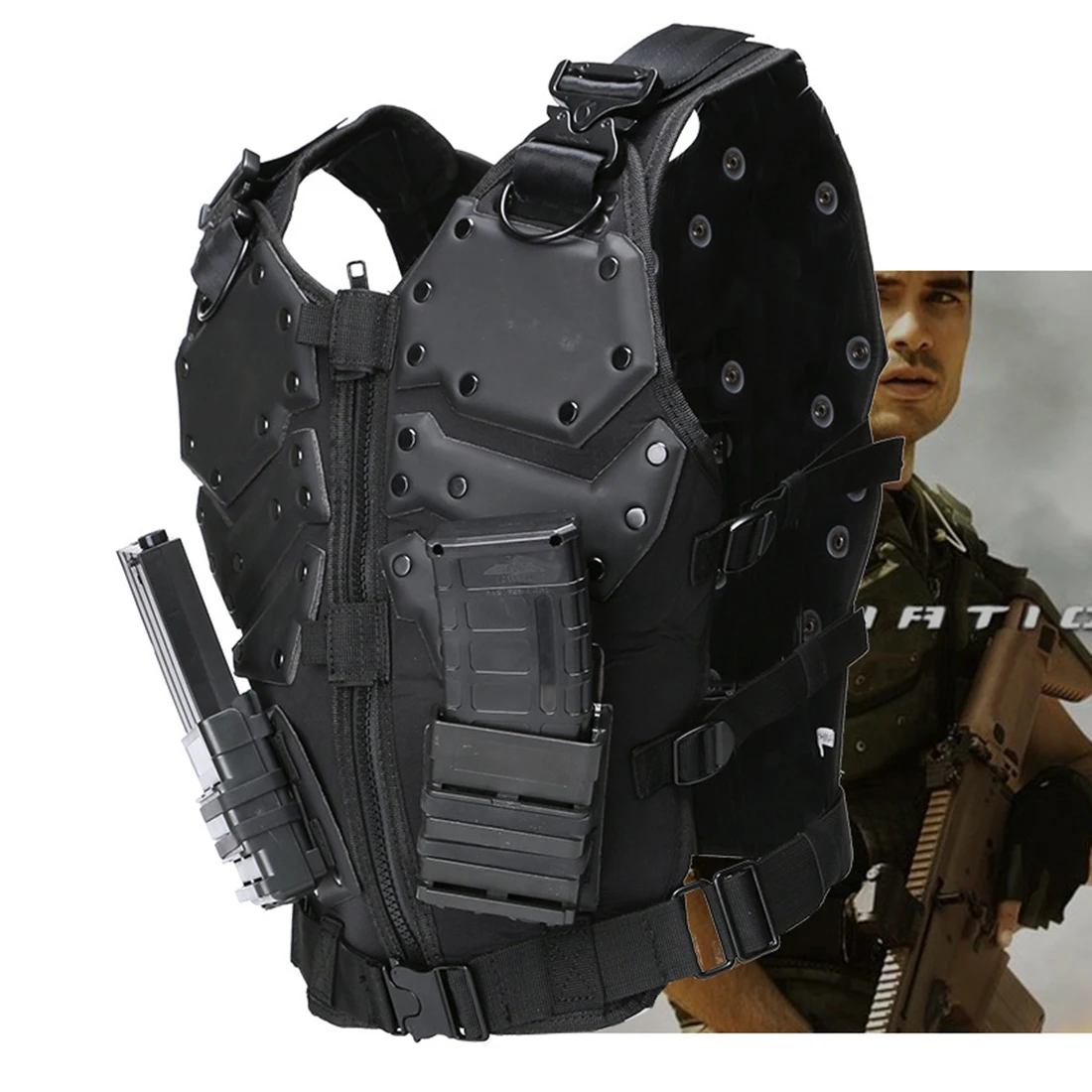 TF3 спецназ 600D нейлоновый тактический жилет страйкбольный защитный для мужчин