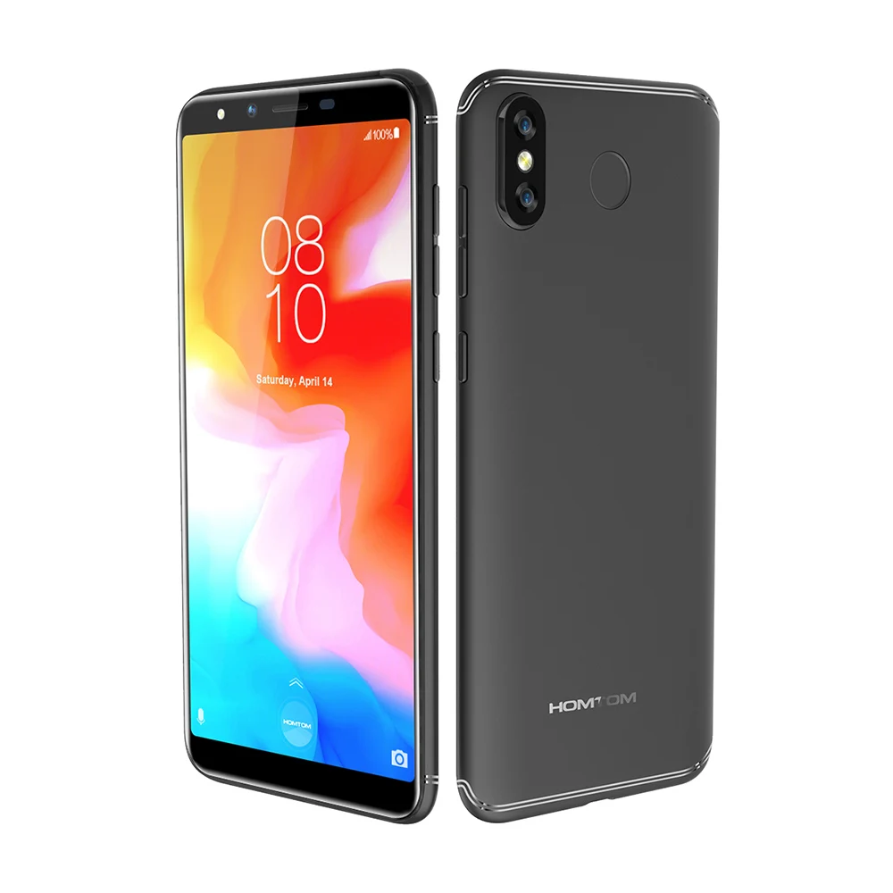 HOMTOM H5 мобильный телефон 5,7 дюйма HD дисплей 3 GB 32 GB Face ID 13MP камера 3300 mAh быстрая зарядка MT6739 4 ядра 4G смартфон