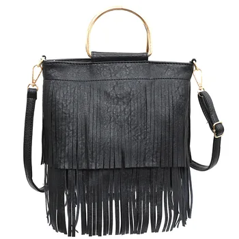 

Retro Fringe Women Messenger Bags Tote New Handbag Tassel Shoulder Handbags Crossbody Bags For Women Hand Bag Bolsa Feminina