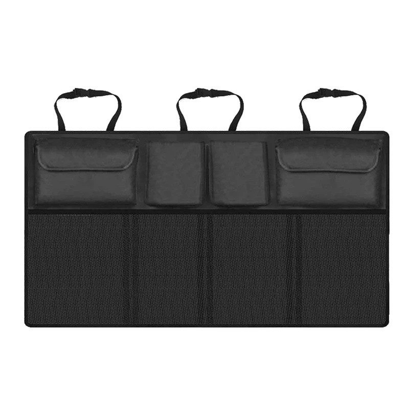 

Universal Auto Car Organizer Trunk Rear Back Seat Storage Bag Mesh Net Pocket