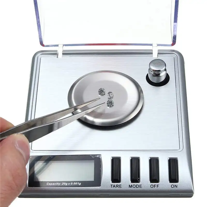 Электронные весы Pocke t 20 г 0 001 ювелирные изделия из нержавеющей стали Gram g/o z/o