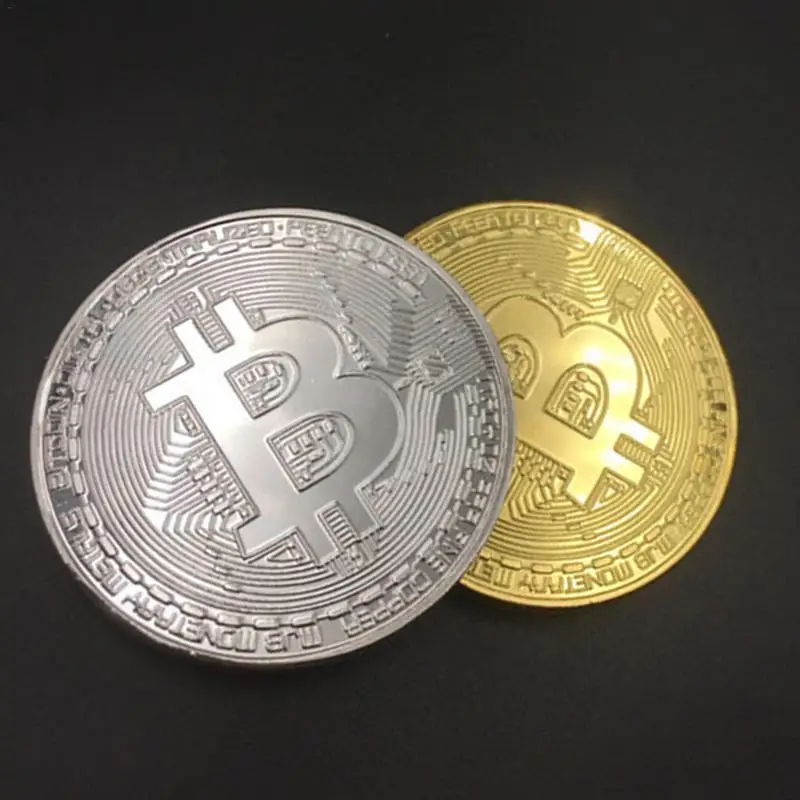 Gold Plated Bitcoin Coin Collectible Art Collection Gift 1PC Bit Coin BTC Coin Art Collection Physical Cold Commemorative Coins Gold Plated Bitcoin Coin Collectible Art Collection Gift 1PC Bit Coin BTC Coin Art Collection Physical Cold Commemorative Coins
