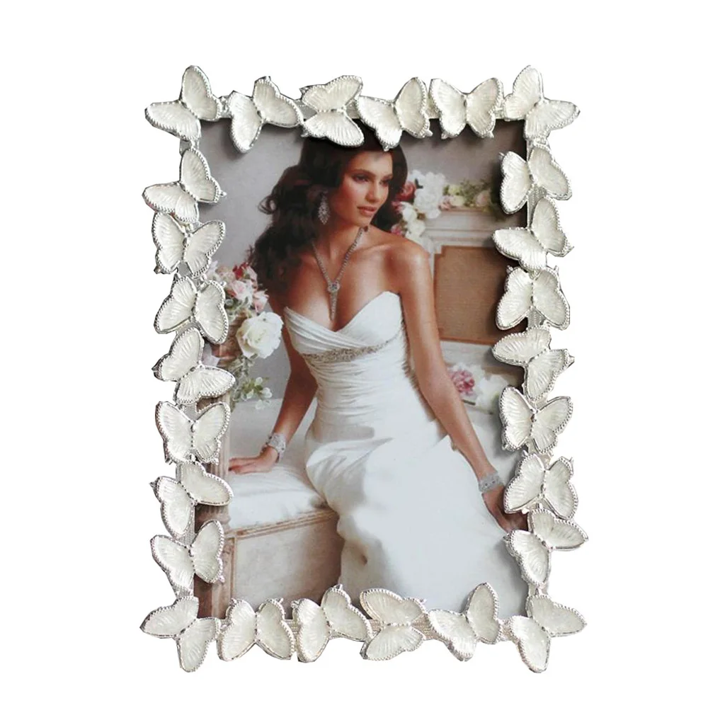 

The Butterfl Border Metal Photo Frame Decorative Picture Frame Fashionable Household Decor