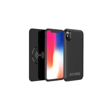 Чехол для зарядного устройства Suqy для iphone 8, 8 plus, x, чехол для зарядки, чехол для аккумулятора для samsung s8, google, lg, nokia