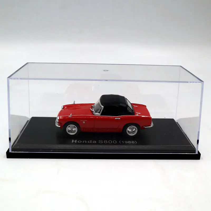 

1:43 Scale Honda S800 1966 Toys Car Diecast Models Red