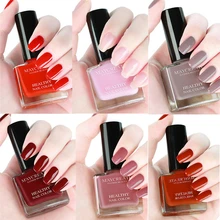 9 разноцветный Гель-лак для ногтей Набор лаков HNM Маникюр замочить от УФ светодиодный арт наборы для ногтей