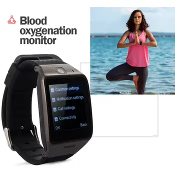 

1 set LG128 Smart Watch Phone SIM Card NFC Bluetooth Smartwatch Heart Rate Monitor for sleep quality monitoring