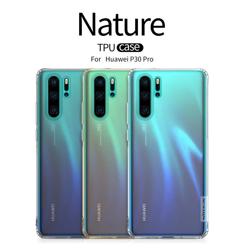 

NILLKIN Huawei P30 Pro Case Huawei P30 Pro Cover Silicone Nature Series Soft TPU Back Cover Phone Cases