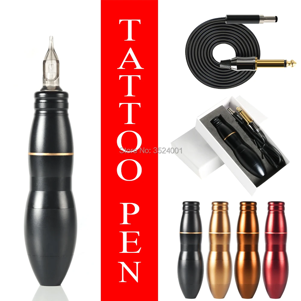 

Professional Hot Selling Alloy Tattoo Pen low noise Motor Rotating Tattoo Machine Motor Free Shipping