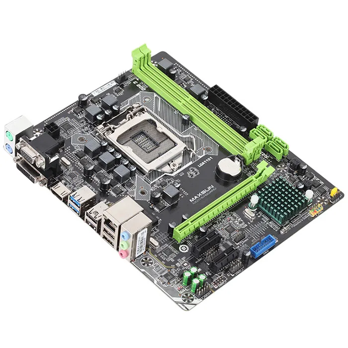 MAXSUN H311M 666 Материнская плата Intel SATA3.0 USB3.0 двухканальный DDR3 материнская