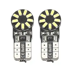 Боковые габаритные огни 2-12 V Canbus 4014 SMD 18 194 W5W светодиодный светильник белый 6000 K 7000 K