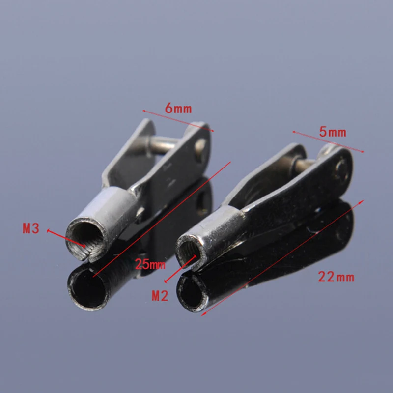 12 шт. стержневые концы металла M2 M3 скобы тяги для RC Fix Wing Airplane | Игрушки и хобби