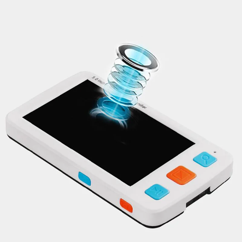 

5 Inch Lcd Modes Low Vision Portable Handheld Electronic Visual Aids For Reading Aid Digital Video Magnifier Microscope(Eu Plu