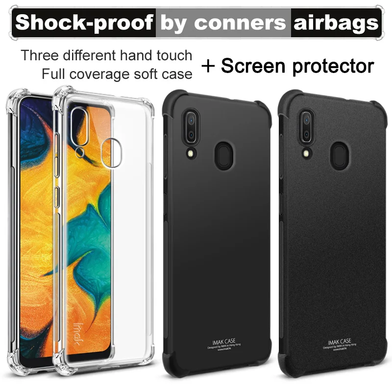 

Airbag For Samsung Galaxy A20 A30 A50 A60 A70 A10s A20s A30s A40s A50s M30 Case IMAK Soft TPU silicone phone shell Back Cover