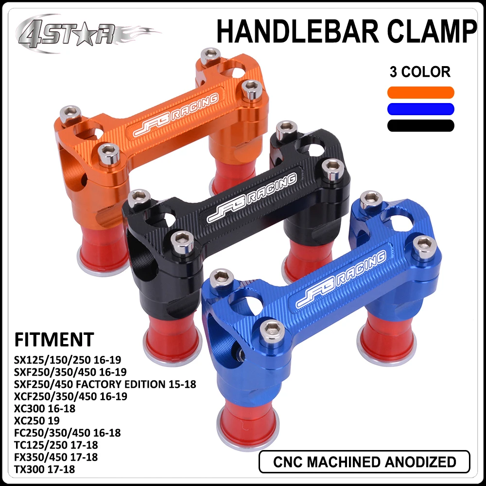 Мотоциклетный Новый Алюминиевый зажим для крепления на руль CNC KTM SX SXF FACTORY EDITION XCF XC