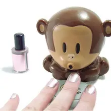 Горячие продажи обезьяна ногти на руках художественные советы керамический предохранитель Сушилка для ногтей маникюр уход