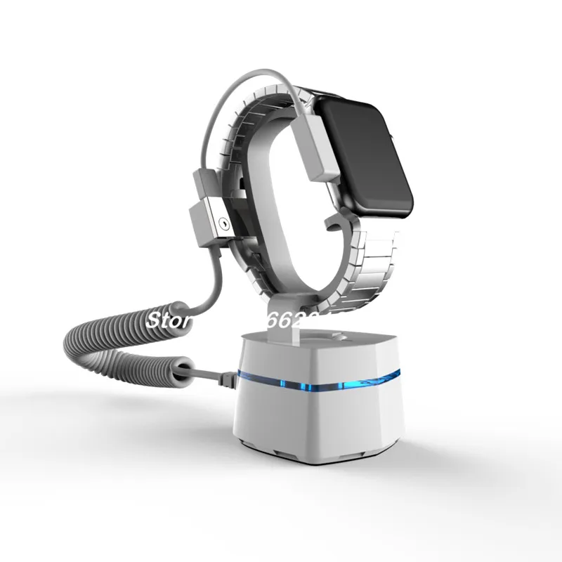 10 шт./лот Apple watch Стенд безопасности iwatch дисплей Будильник Смарт часы держатель
