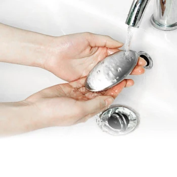 Soap Deodorize Smell from Hands Bar Chef Magic Eliminating Garliconion Smell Stainless Steel Soap Oval Shape
