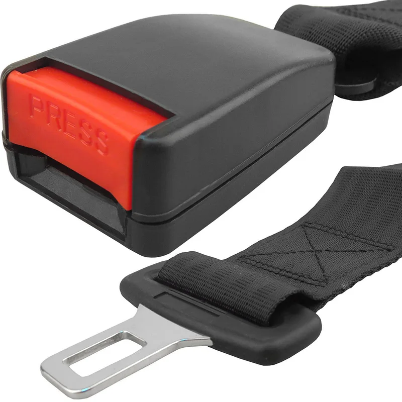 

36cm Adjustable Car Seat Belt Seatbelt Safety Extender Strength Auto Buckle Clip