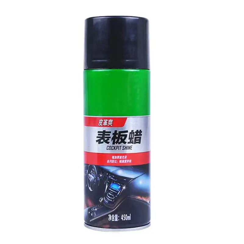 

450ML Car Wax Restorative Auto Interior Leather Trim Panel Seat Cleaning Tools Of Dust Removal Washing Car