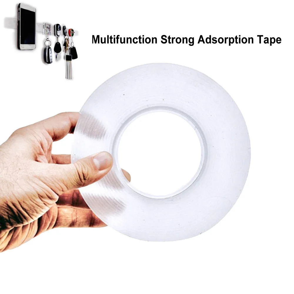 

Resuable Grip Tape Magic Waterproof Multifunction Strong Adsorption Seamless Kitchen Holder Heat Resistant Tape
