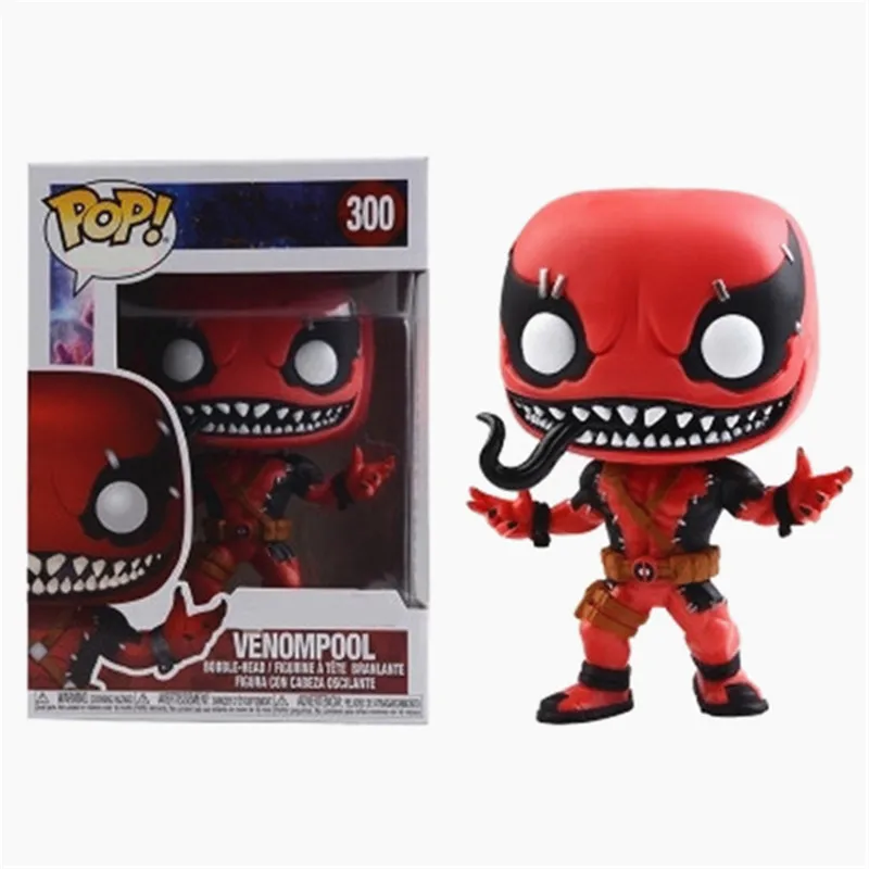 Funko pop официальный: Конкурс чемпионов Venompool 300 # Death Venom Deadpool Marvel коллекция экшн