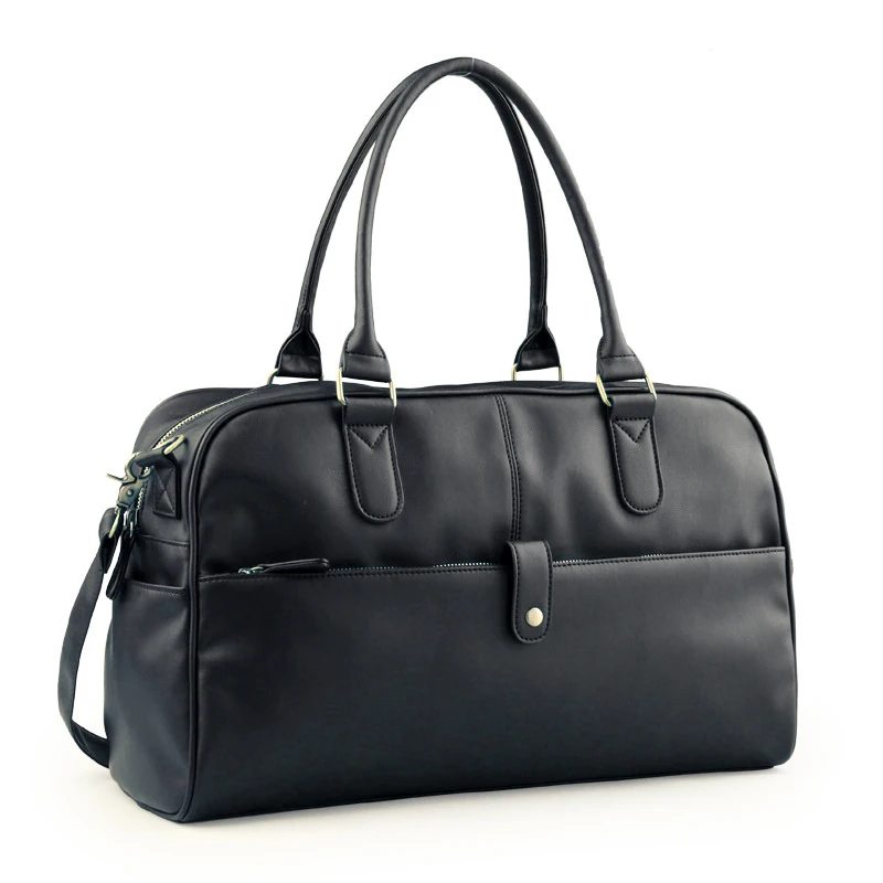 

Men Shoulder Bag Duffle Satchel Travel Crossbody Messenger Handbag PU Leather