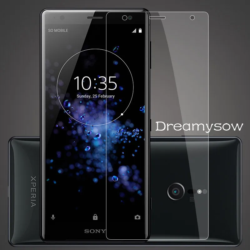 

Dreamysow 9H Tempered Glass for Sony XZ4 XZ3 XA3 ultra XA2 XA2ultra R1 plus L2 L3 Toughened Screen Protector for Sony Z5 Z1 Film
