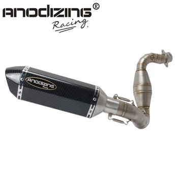 

Motorcycle Exhaust Link Pipe Contact Middle Pipe Slip On For G310R G310GS G 310R G 310GS 2016 2017 2018