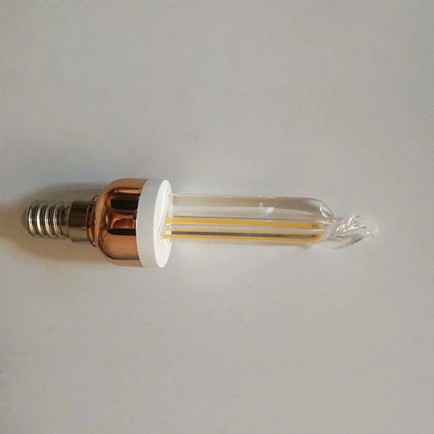 10 шт. C35 5 W 220 V 240 E14 E27 G9 GU10 светодиодный COB Бар Ледяной цветок лампочки 3000 К 6000 нити