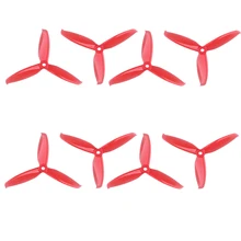 2 Pairs Gemfan Windancer 5042 5x4.2 Inch PC 3-Paddle Propeller Props CW CCW For FPV Freestyle Frame FPV Drone Quadcopter