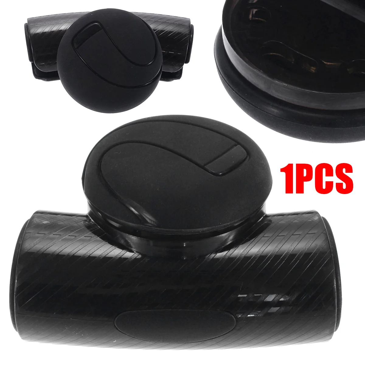 

Black Car Steering Wheel Spinner Knob Auxiliary Booster Aid Control Handle Ball Grip Knob Turning Helper