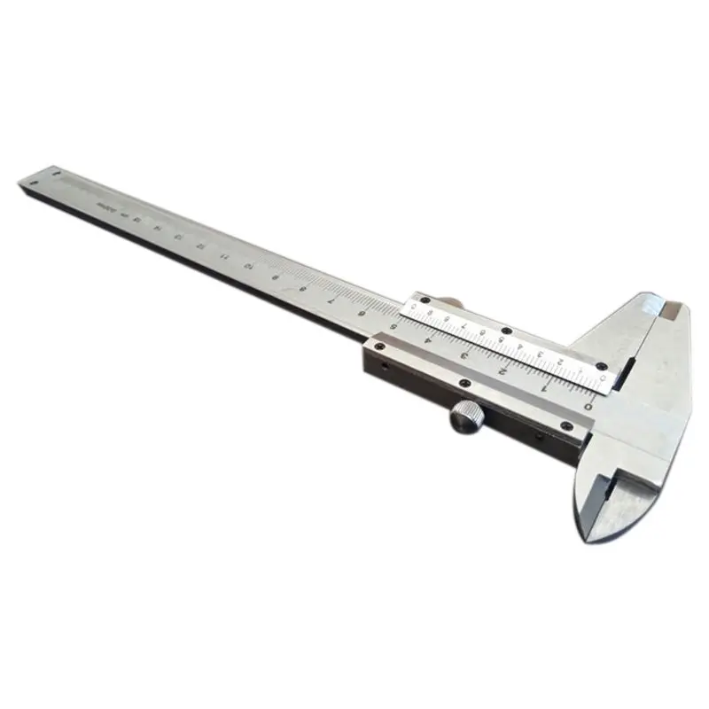 

HLZS-Vernier Caliper Carbon steel With Case Micrometer Measuring Tool Gauge 150mm/0.02mm