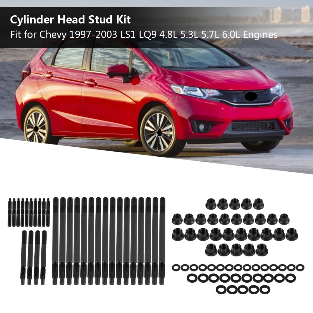 

Cylinder Head Stud Kit Car Engines Cylinder Head Stud Kit Universal for Chevy 1997-2003 LS1 LS6 L98 4.8l 5.3l 6.0l Engines Iron