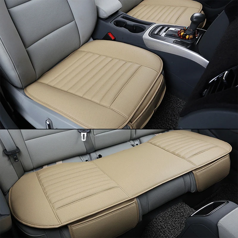 

1set Auto Chair Cushion 3D Leather Car Seat Cover Universal Breathable Pad Mat high quality suitable for most cars