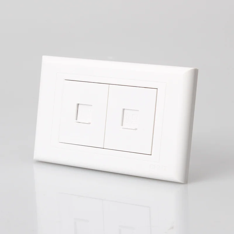 

CHINT Switch Socket Panel 118 Type NEW5G Series Telephone Computer Group Combine Socket