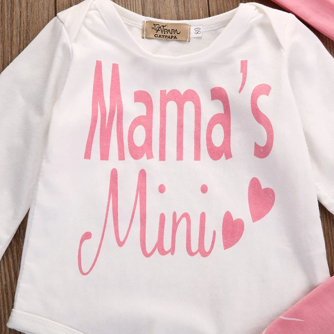 Весенняя одежда для малышей боди новорожденного с надписью Mama'S мальчиков и
