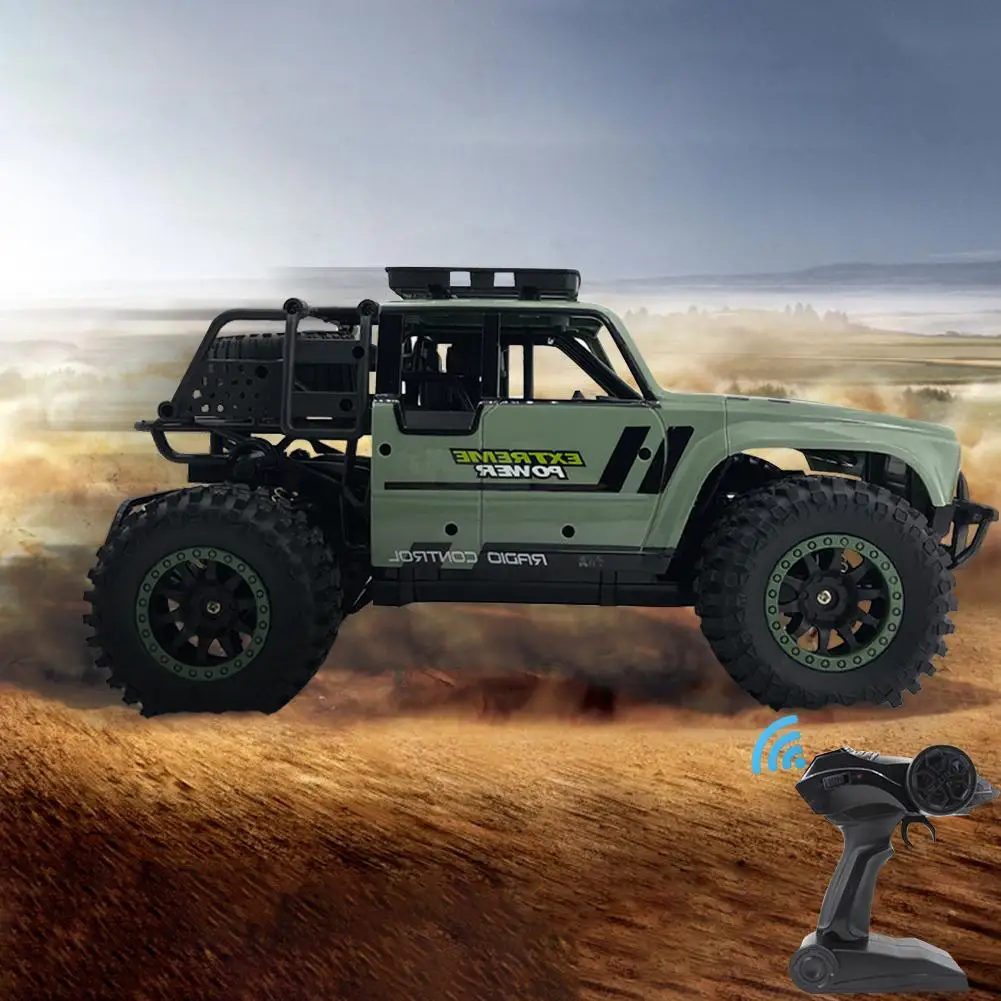 

Off - Road Vehicle Climbing Toy Two - Wheel Drive Big Tail High Speed Car 2.4G Anti - Skid Big Tire Electric Child Car
