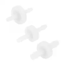 Шаровой клапан 1/" 3/16" 1/" PVDF один способ встроенный стопорный клапан для топлива газа Жидкого Воздуха Электрический клапан