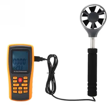 

Speed Revolution GM8902+ LCD Display Digital Anemometer Air Flow Wind Speed Scale Meter Air Flow Speed Scale Meter