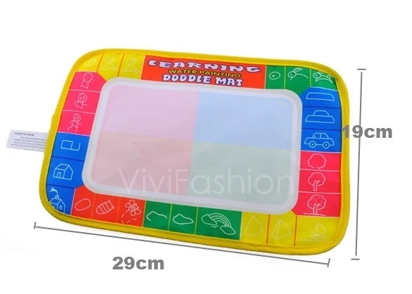 29 x 19CM Water Drawing Mat with 1pc Magic Pen / Child's Drawing Mat YJS Dropship 29 x 19CM Water Drawing Mat with 1pc Magic Pen / Child's Drawing Mat YJS Dropship