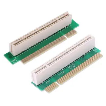 

PCI Male to Female 32Bit 90 Degree Right Angle Riser Extension Card Adapter