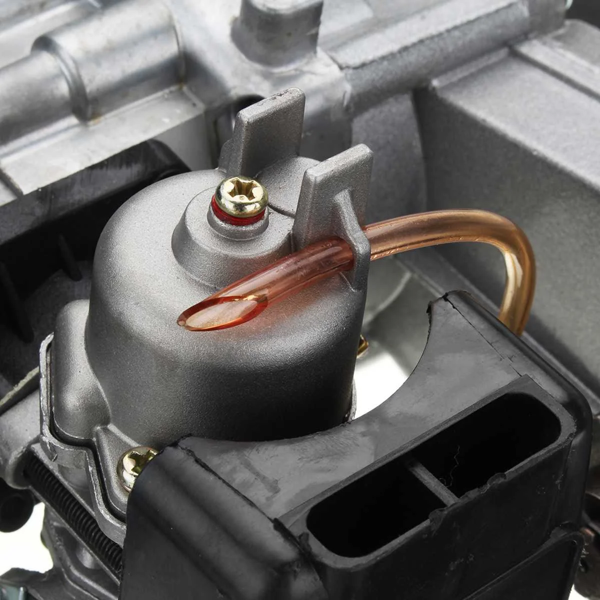 49cc 47cc motor completo de motocicleta arranque de 2 tiempos con transmisión de plata para Mini bicicleta de tierra