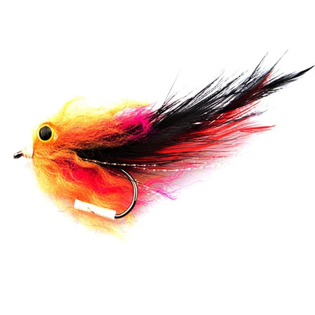 Vtwins 2pcs/4pcs #5/0 Saltwater Streamer Fly Fishing Flies Clousers Deep  Minnow Fly Trout Bass Pike Big Game Fishing Lures Baits - Fishing Lures -  AliExpress