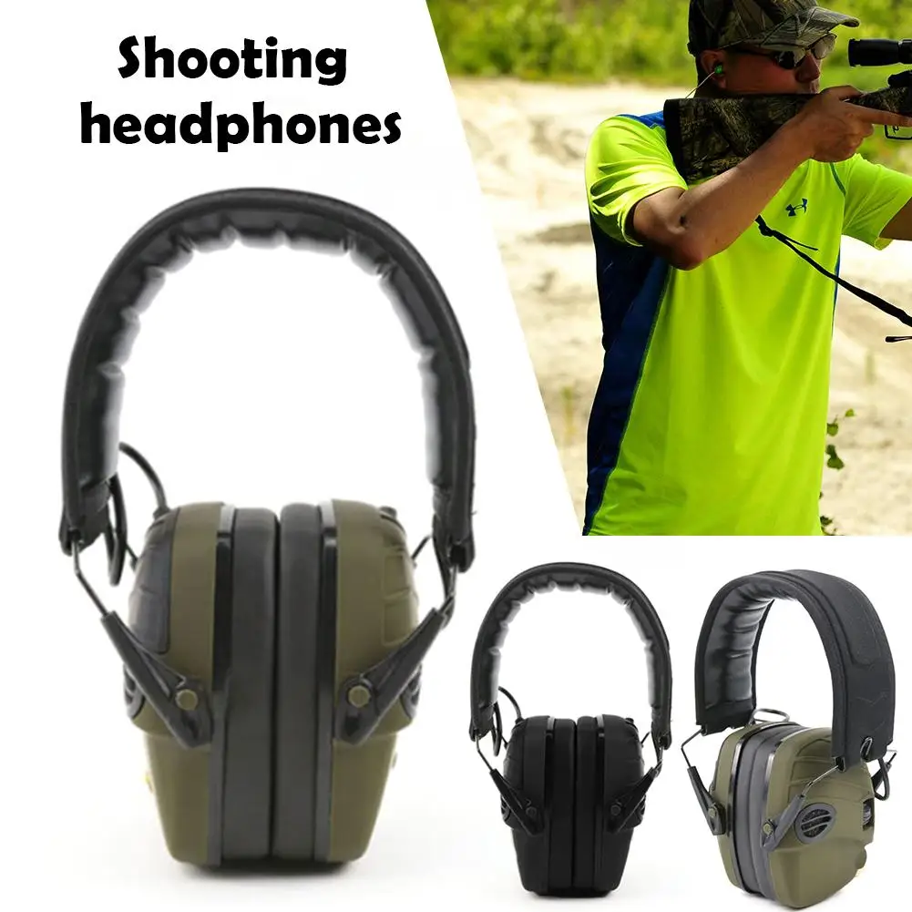 

Tactical Earmuffs Anti Noise Hearing Protector Noise Canceling Headphones Shooting Hunting Work Study Sleep Ear Protection