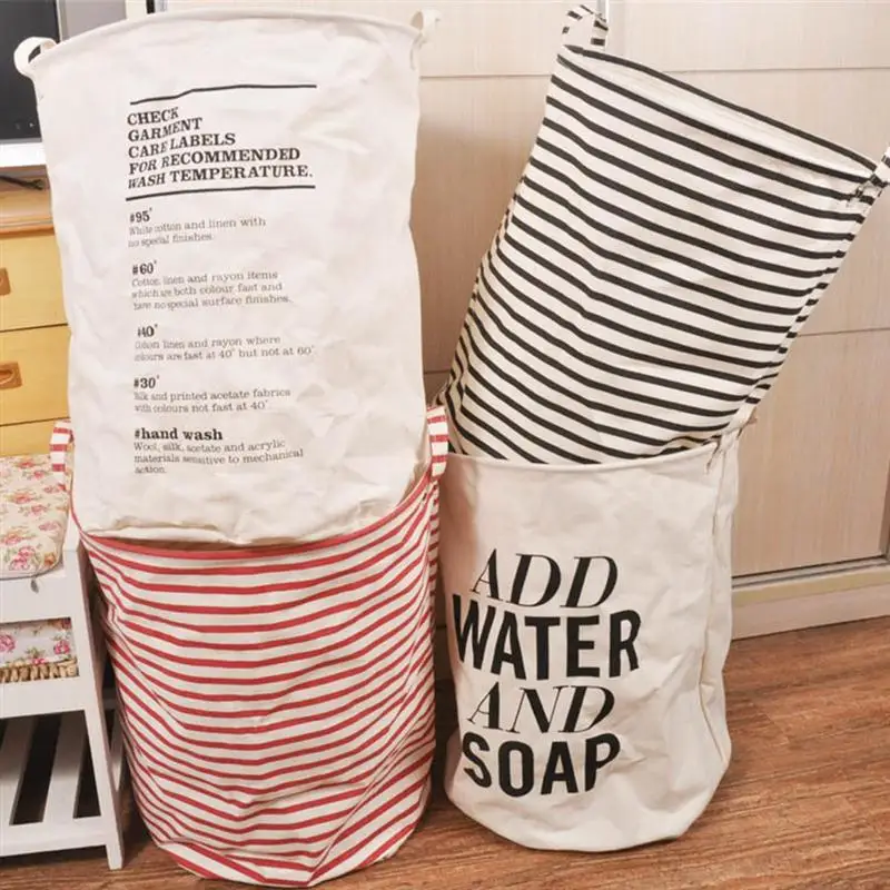 OUNONA 1 Pc تخزين للماء سلة القطن و الكتان جولة تخزين أنبوب صندوق تخزين ملابس برميل الغسيل دلو ل شقة OUNONA 1 Pc تخزين للماء سلة القطن و الكتان جولة تخزين أنبوب صندوق تخزين ملابس برميل الغسيل دلو ل شقة