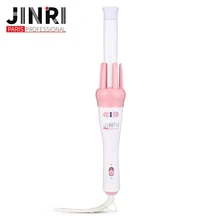 JINRI JR-022B, автоматическая профессиональная керамическая плойка для завивки волос, щипцы для завивки волос, палочка для завивки волос, модные сухие влажные Инструменты для укладки волос